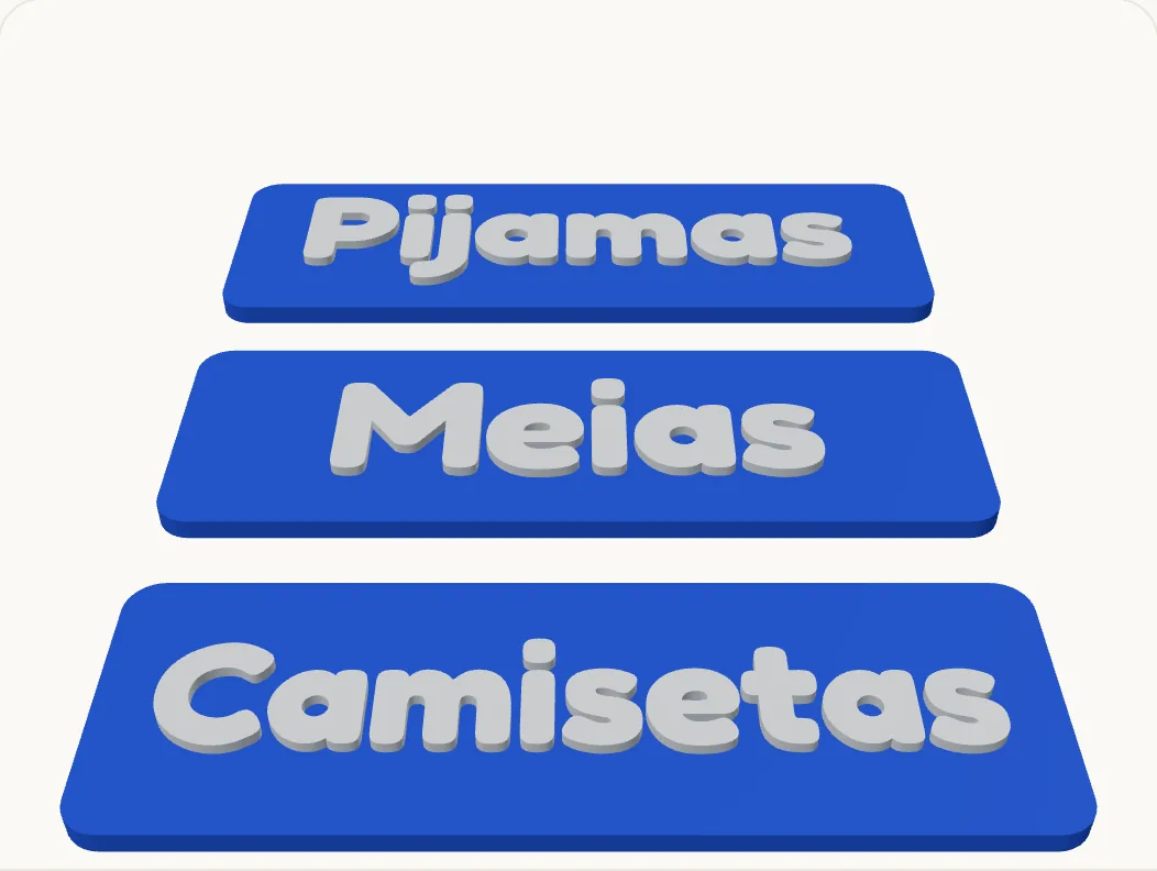 Etiquetas de gaveta e prateleira — foto 1