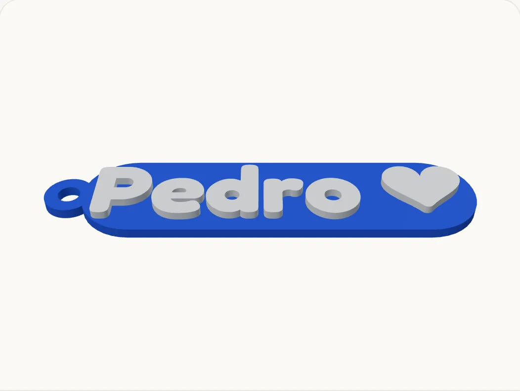 Chaveiro placa com nome â foto 1