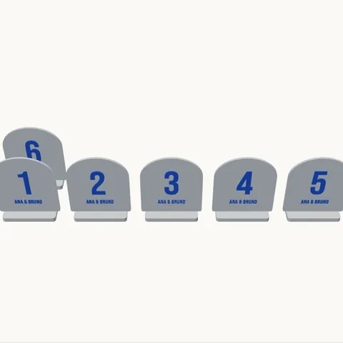 Número de mesa