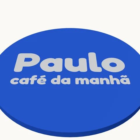 Porta-copos com nome