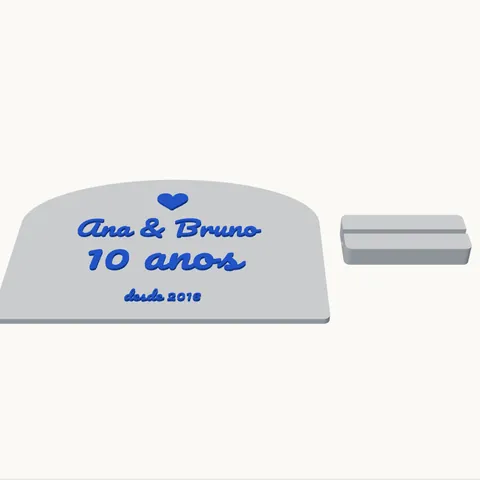 Placa de bodas