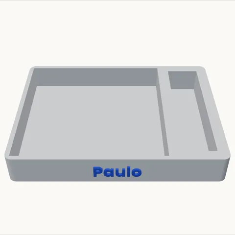 Porta post-it com nome