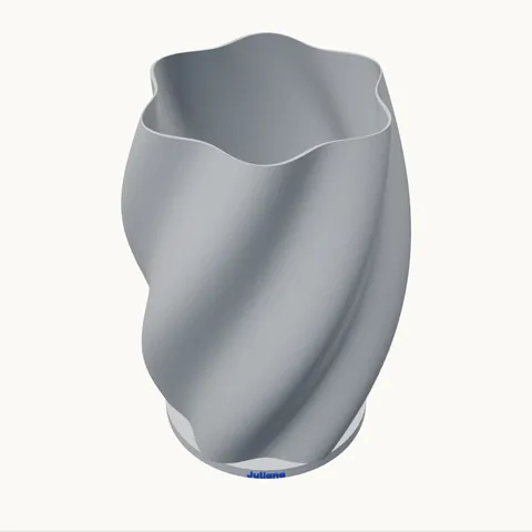 Vaso espiral sob medida