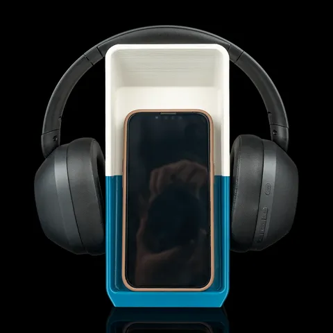 Cubo Organizado - Suporte de Headset e Celular