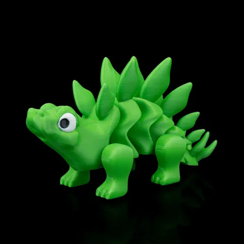 Estegossauro Fofo Flexível