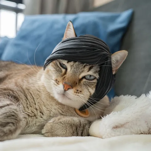 Franjinha Emo - Fantasia para Gato