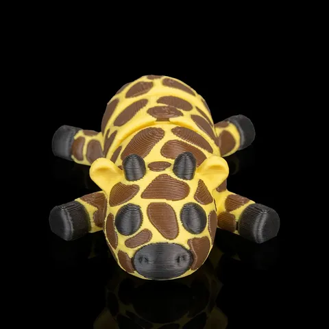 Girafa se Espreguiçando