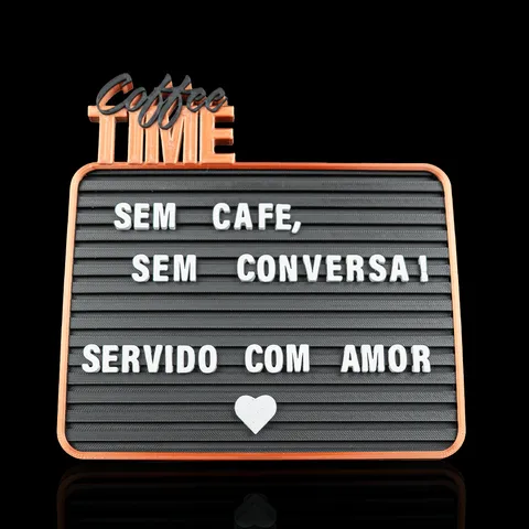Hora do Café - Letreiro