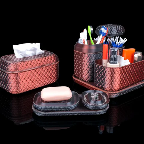 Kit Banheiro Escamas de Vapor