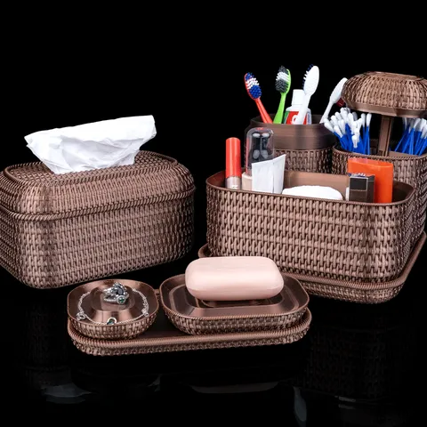 Kit Banheiro Refúgio Rattan