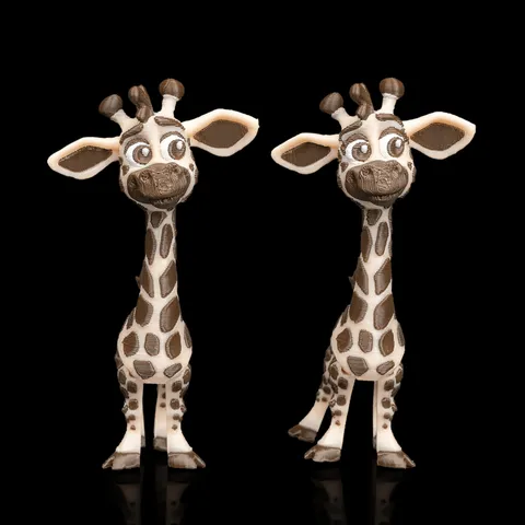 Par de Girafas